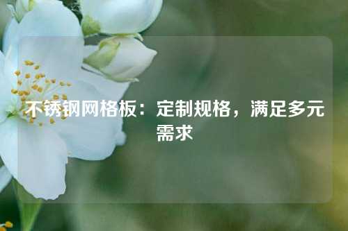 不锈钢网格板：定制规格，满足多元需求